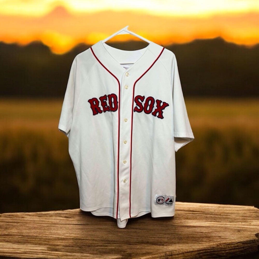 Vintage MAJESTIC RED SOX Home Jersey